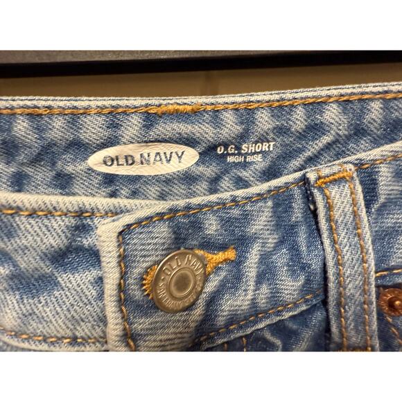 NWT Old navy OG short high rise Jean  Cut off shorts Size 4 - Picture 2 of 5